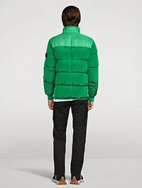 Modified Panama Nylon Mix Down Jacket