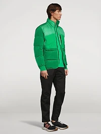 Modified Panama Nylon Mix Down Jacket