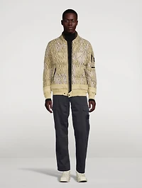 Naslan Light Watro Jacket Rain Camo Print