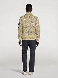 Naslan Light Watro Jacket Rain Camo Print