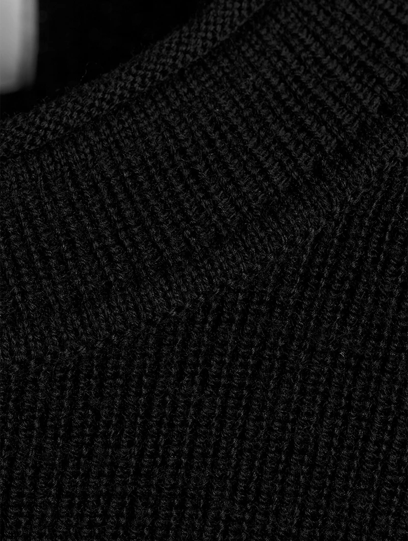 Wool Ribbed Sweater