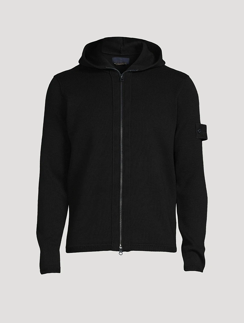 Ghost Wool Zip Hoodie