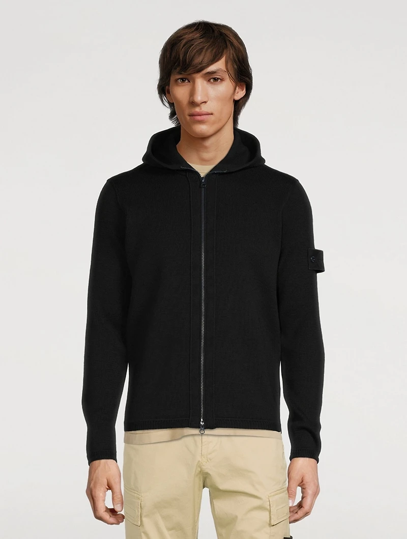 Ghost Wool Zip Hoodie