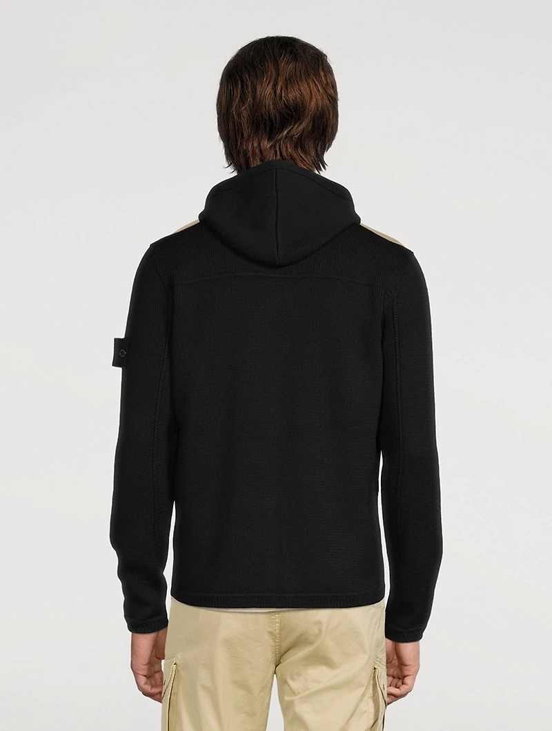 Ghost Wool Zip Hoodie