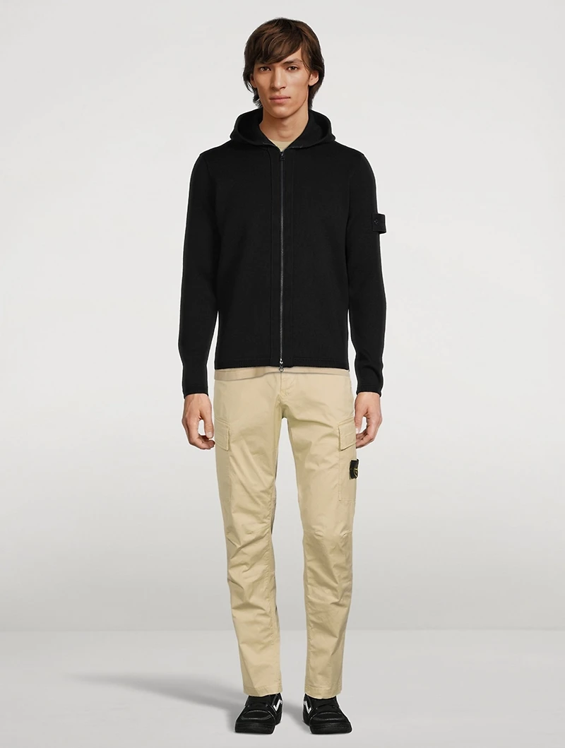 Ghost Wool Zip Hoodie