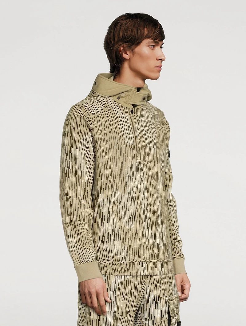 Cotton Sweatshirt With Hood