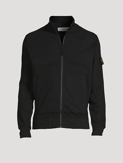 Cotton Zip Sweatshirt