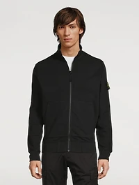 Cotton Zip Sweatshirt