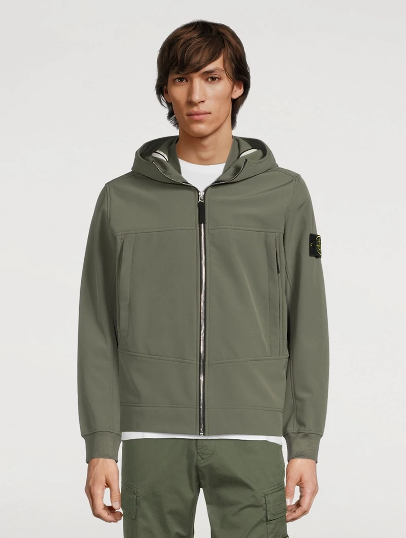 Soft Shell Hooded Jacket