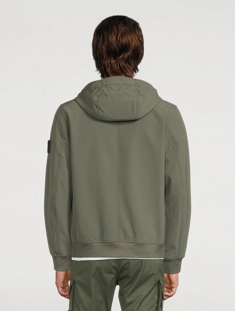 Soft Shell Hooded Jacket