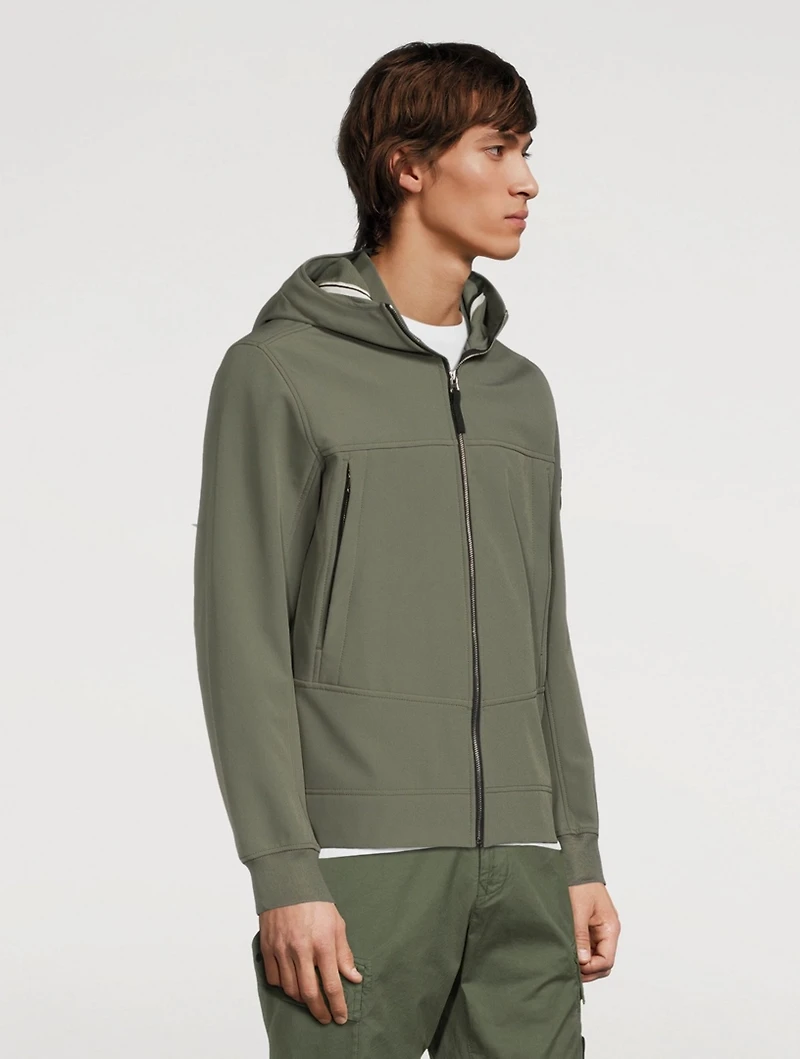 Soft Shell Hooded Jacket