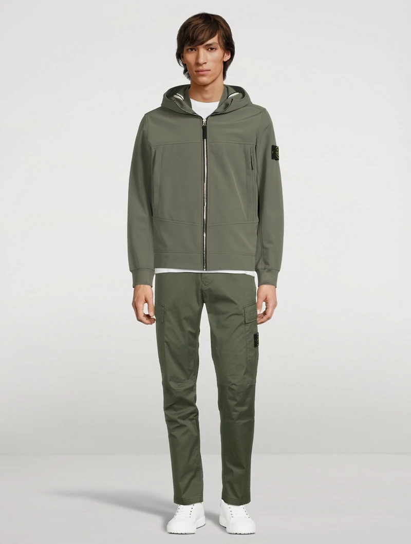 Soft Shell Hooded Jacket