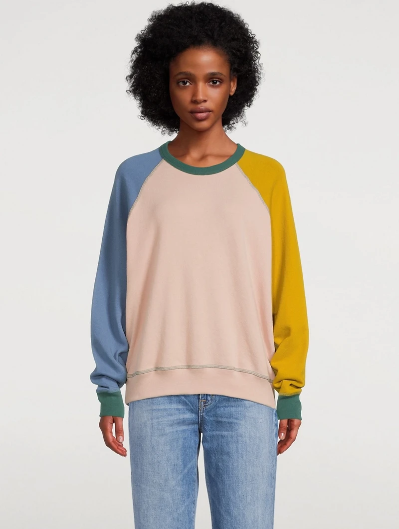 The College Colourblock Sweatshirt