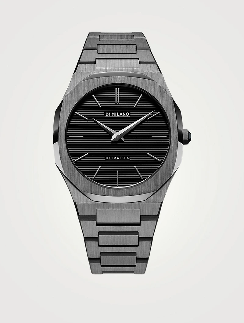 Ultra Thin Stainless Steel Bracelet Watch