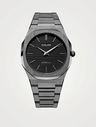 Ultra Thin Stainless Steel Bracelet Watch