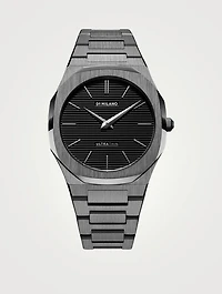 Ultra Thin Stainless Steel Bracelet Watch