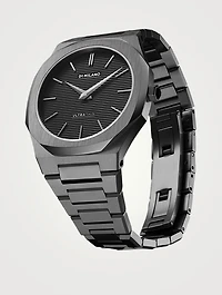 Ultra Thin Stainless Steel Bracelet Watch