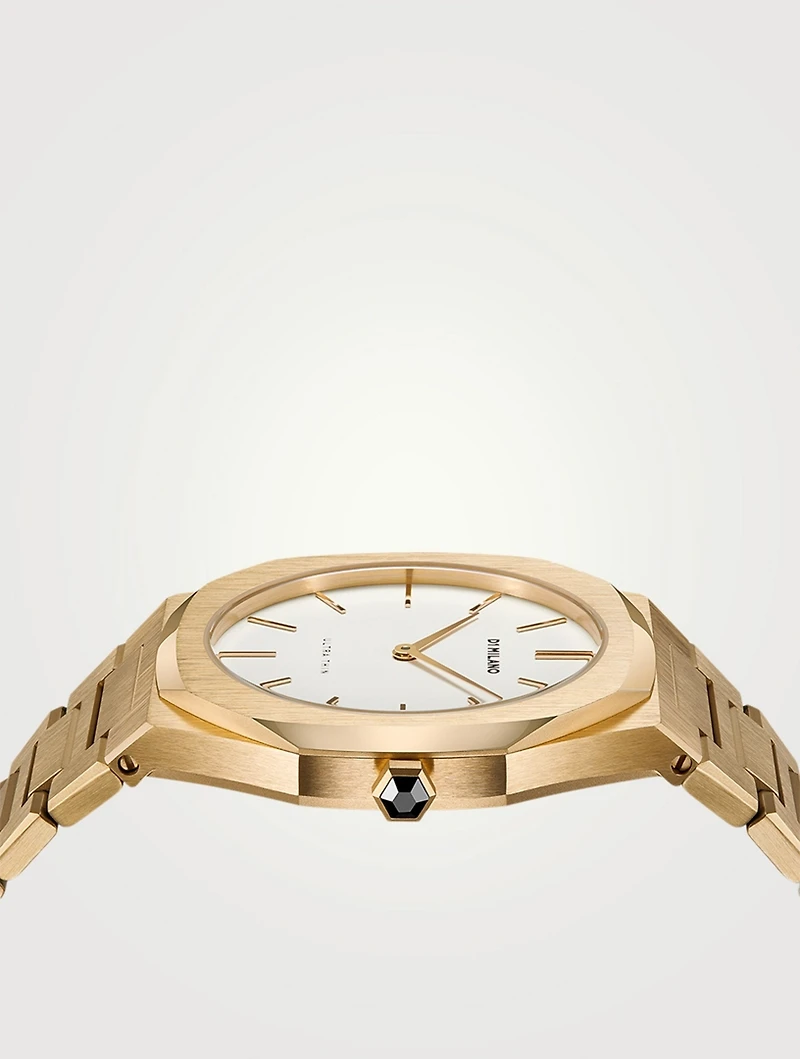 Ultra Thin Stainless Steel Bracelet Watch