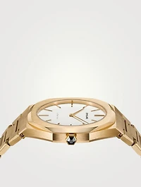 Ultra Thin Stainless Steel Bracelet Watch