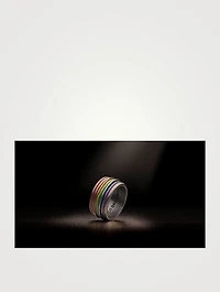 Acies Special Edition Recycled Silver Pride Ring