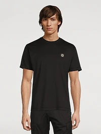 Cotton Logo Patch T-Shirt