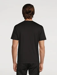 Cotton Logo Patch T-Shirt
