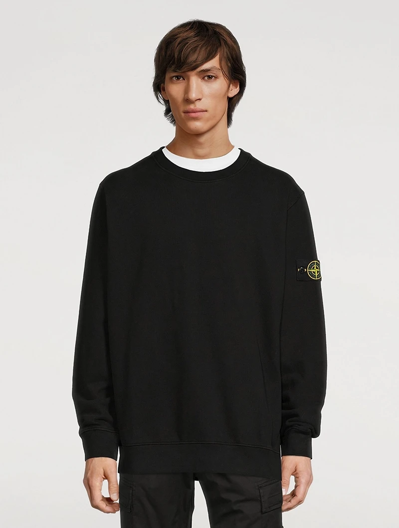 Cotton Crewneck Sweatshirt