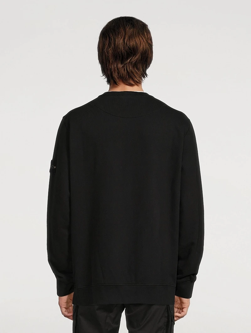 Cotton Crewneck Sweatshirt