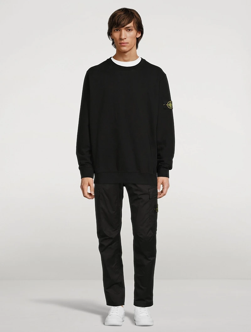 Cotton Crewneck Sweatshirt