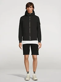 Brushed Cotton Fleece Bermuda Shorts