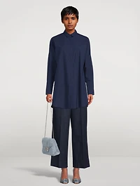 Cotton Maxi Shirt