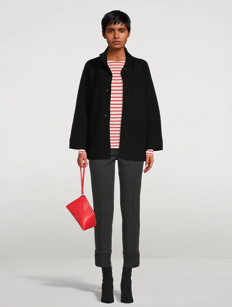 Jersey Long-Sleeve T-Shirt Stripe Print
