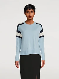 Colourblock Virgin Wool Sweater