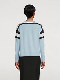 Colourblock Virgin Wool Sweater