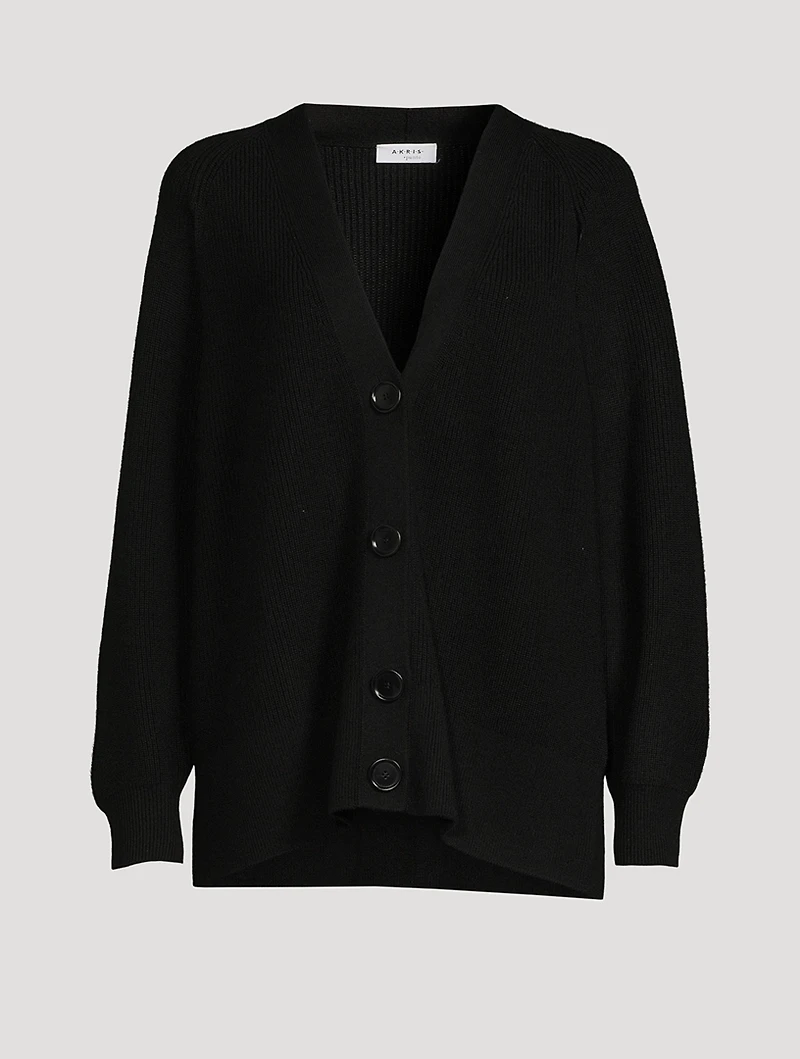 Cashmere And Wool Cardigan