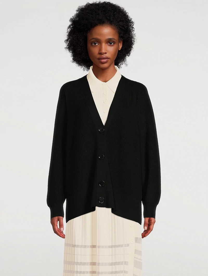 Cashmere And Wool Cardigan