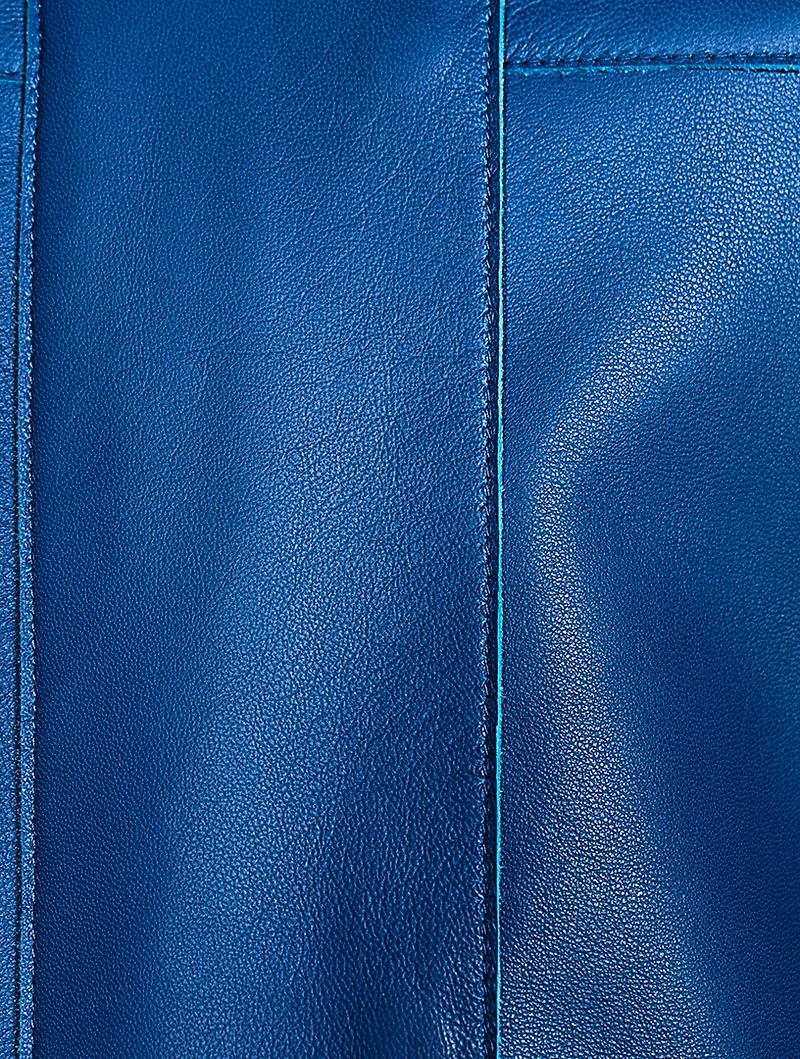 Boxy Leather Jacket