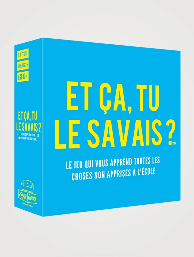 Et ça, tu le savais ? Trivia Game