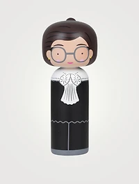Ruth Bader Ginsburg Wood Kokeshi Doll