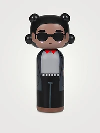 Jean-Michel Basquiat Wood Kokeshi Doll