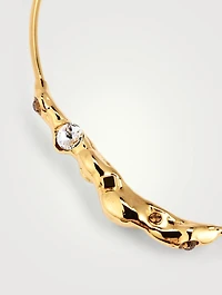 Collar Necklace With Crystals