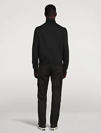 Collin-Z Bomber Jacket With Down Front