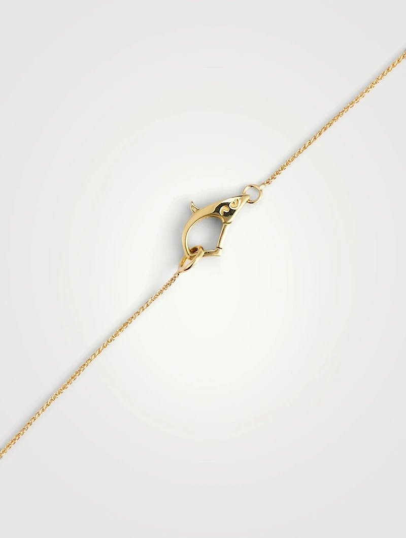 XoK Wave 18K Gold Chain Necklace