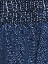 Angel Wide-Leg Denim Shorts
