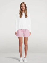The Monty Relaxed High-Waisted Shorts