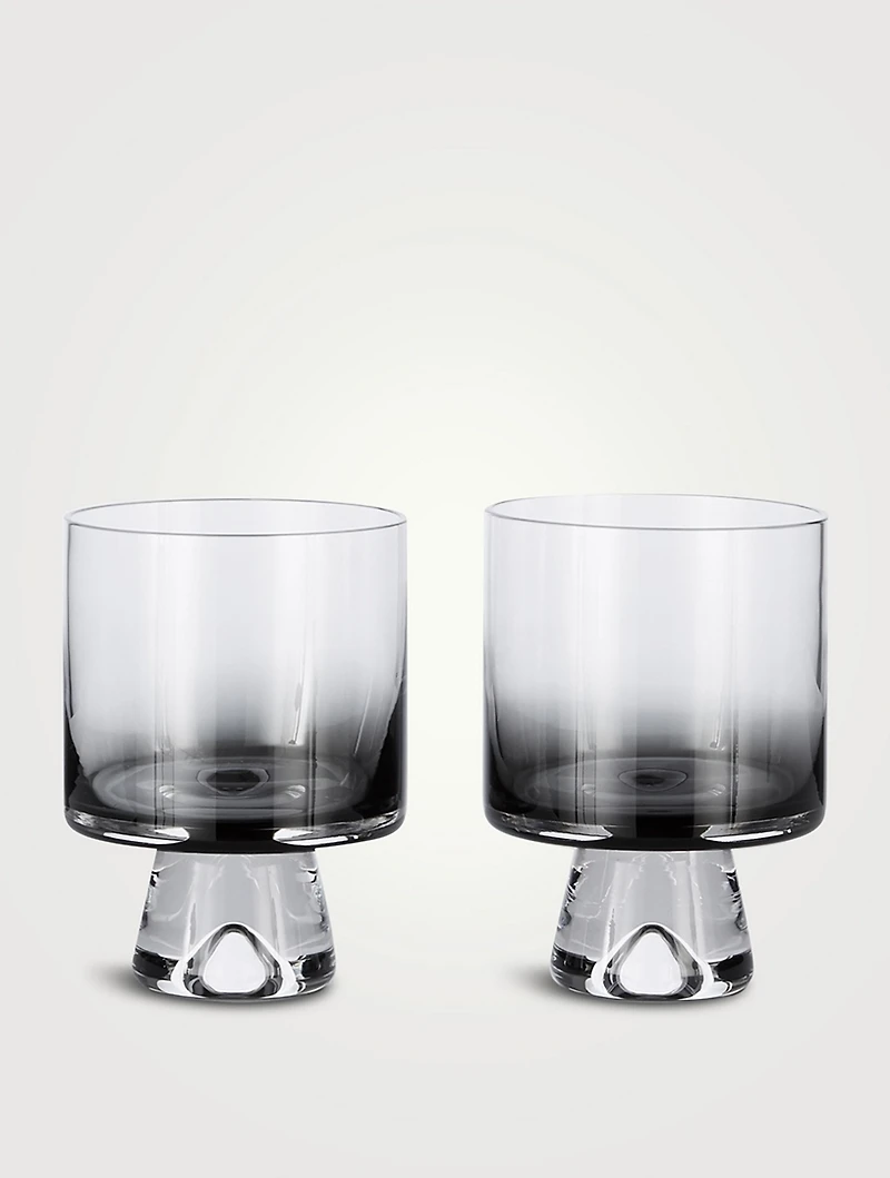 Tank Low Ball Glasses x2