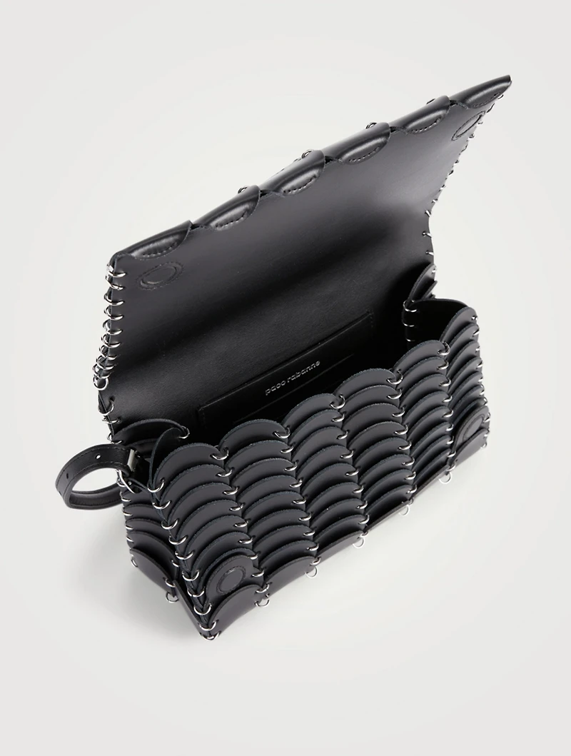 Pacoïo Flap Leather Crossbody Bag