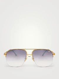 VF Collins 24K Gold Aviator Sunglasses
