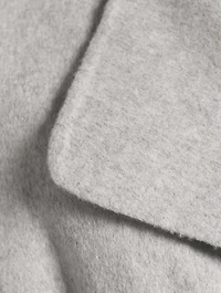Wool And Cashmere Double-Breasted Coat