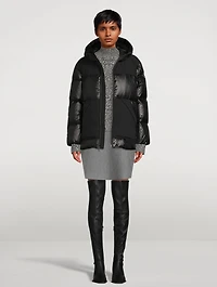 Combo Down Puffer Jacket